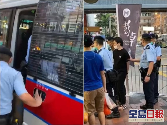 彭卓棋FB影片截圖