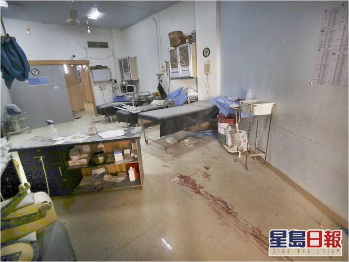 敍利亞遭俄軍連環轟擊。AP