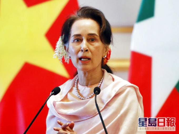 缅甸国务资政昂山素姬、总统温敏及联盟多名高层凌晨搜查行动中被捕,当局亦随即实施为期一年的紧急状态。AP图片