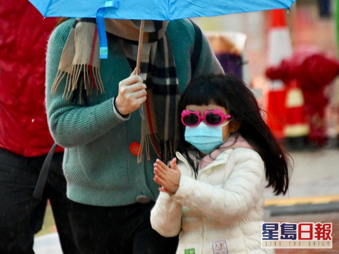 今早市區氣溫降至11度。