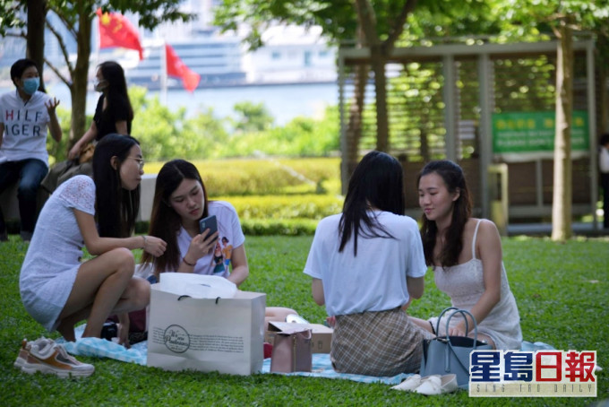 天文台預料本港地區今日大致天晴。資料圖片