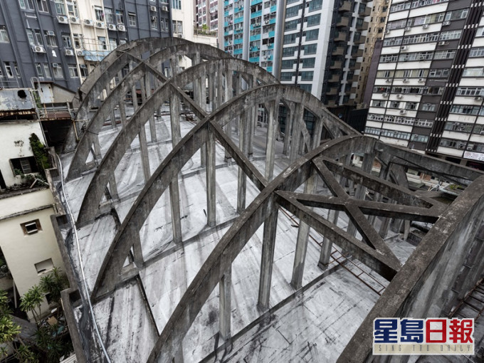 皇都戲院將保留天台「飛拱」建築。新世界發展圖片
