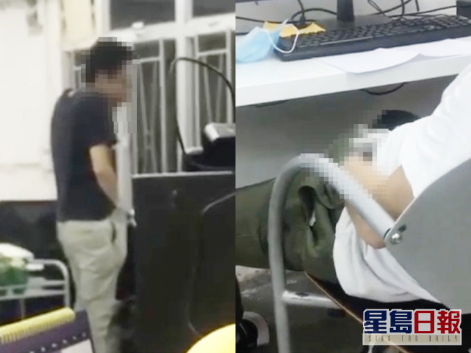 港男透露老闆在公司裡,會不由自主觸摸自己的下體。連登圖片