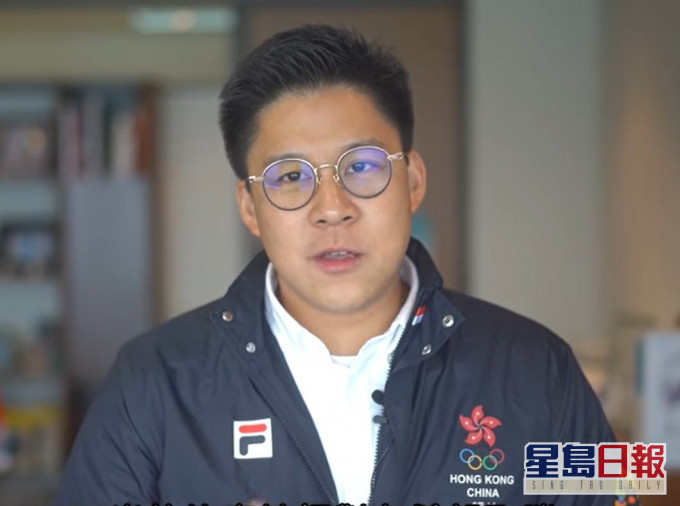 霍啟剛指,今屆港隊成績甚好。霍啟剛FB影片截圖