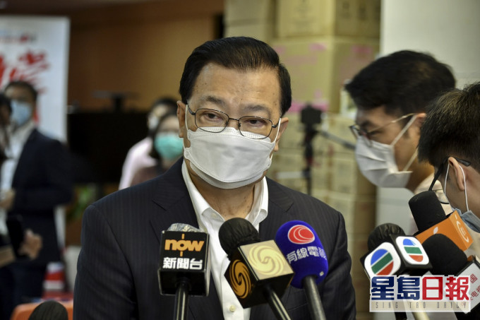 全國人大常委譚耀宗。資料圖片