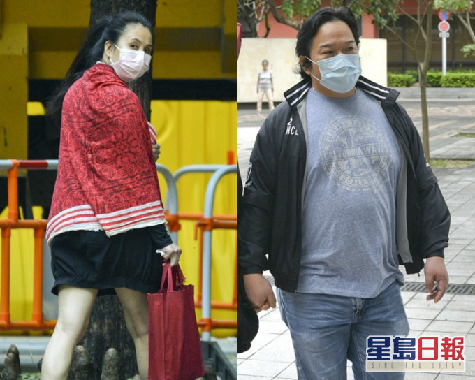 被告陳美英(左)及被告黎一龍(右)。資料圖片