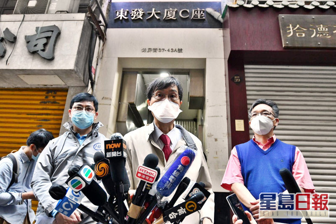 袁國勇交代視察情況。