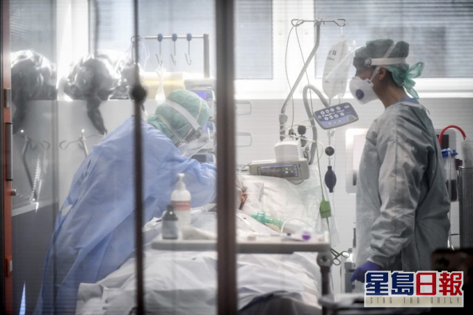 意大利死亡人数破纪录。AP