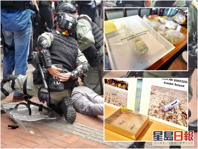 警方偵破發生於7月1日四宗案件,至今共拘捕47人。