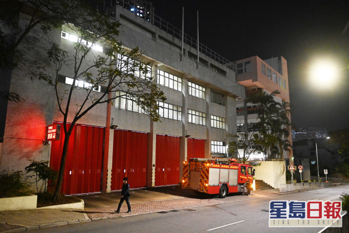 葵涌消防局有消防隊目染疫。 資料圖片