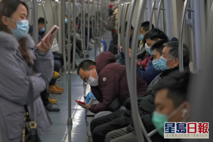 内地新增17宗确诊,3宗属本土个案。ap图