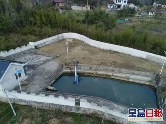 安徽寧國市青龍鄉有直升機失事。網圖