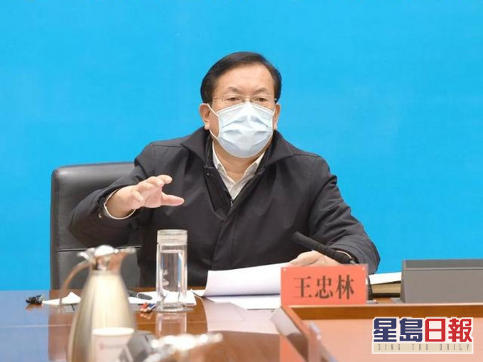 王忠林:「不能不當回事,人命關天,如果再發現一例,就拿區委書記、區長是問。」(網圖)