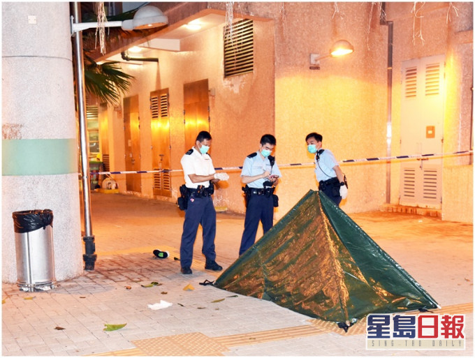 常逸樓之前曾發生墮樓案。資料圖片