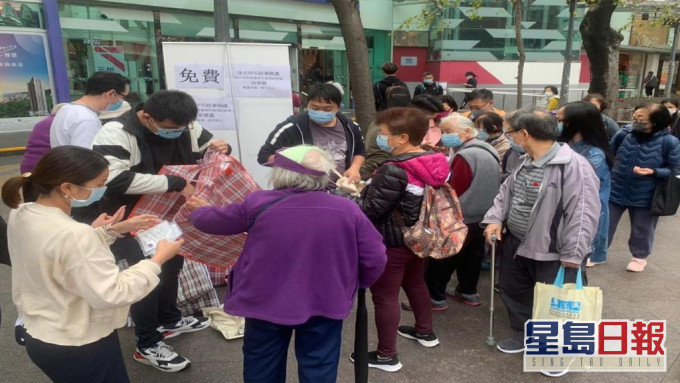 當局推出多項措施助深水埗區居民進行檢測。政府新聞處圖片