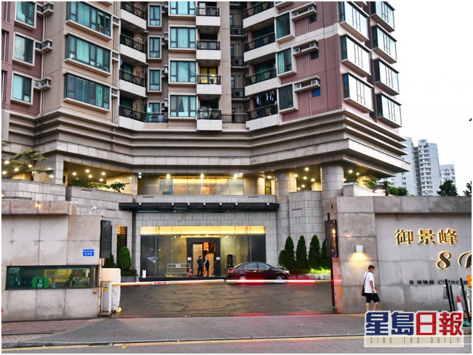 现场为清晓路8号御景峰。