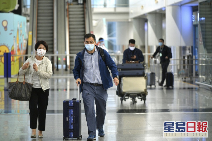 已打針者從中低風險地區抵港,最短隔離7日。資料圖片
