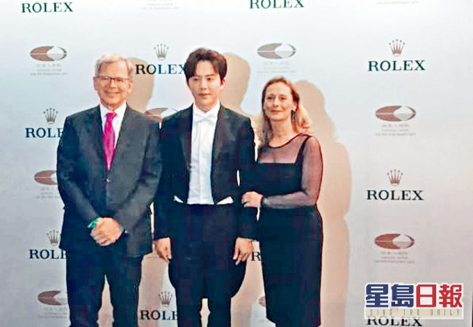 ■李雲迪為瑞士名表勞力士代言。