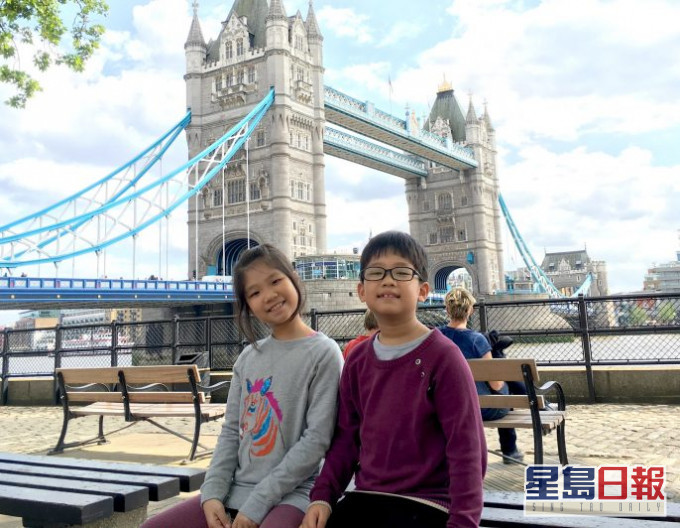 英国驻越南大使馆附上两名越南儿童照片。网上图片