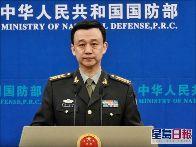 國防部發言人吳謙指遏止中國是不可能的任務。國防部圖片