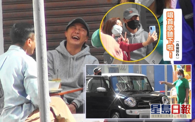 Eason下午約師兄到大坑炳記茶檔食Lunch。