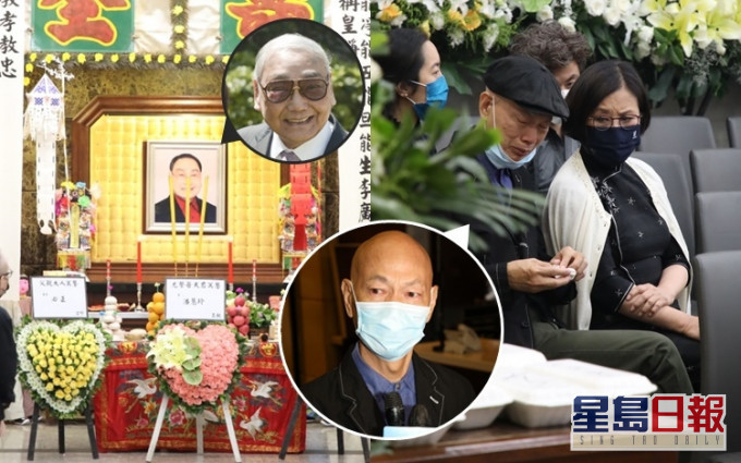 粵劇大老倌尤聲普今日設靈,好友家英哥一度在靈堂傷心痛哭。