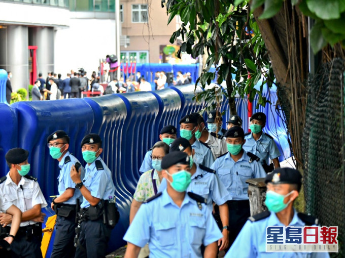 警方指主動暫停派員出外受訓。資料圖片