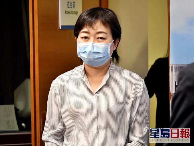 張竹君今日在記者會上疑一度發火。