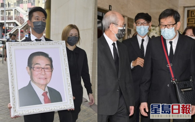 李我出殯,丁羽、羅家英、胡楓到來送別最後一程。