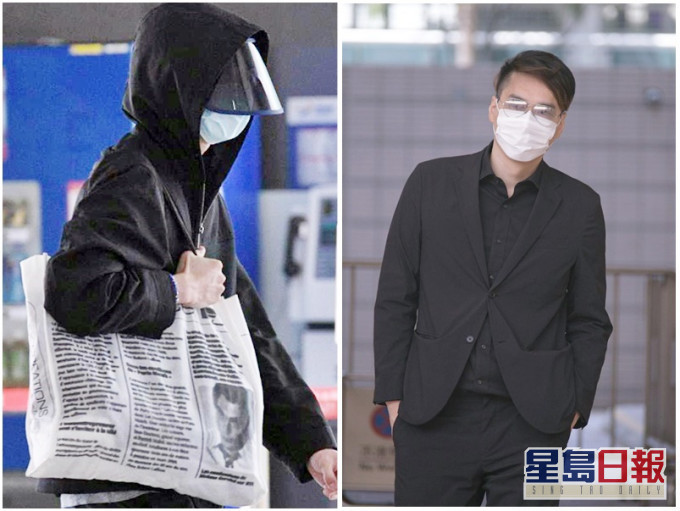 裁判官裁定劉冠華(Kris Lau)(右)和黃子軒(左)罪名不成立。