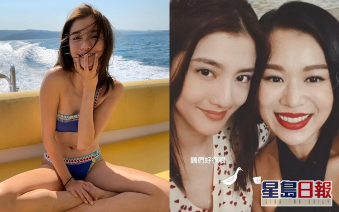 吳千語傳做「雙面人」,人前同胡杏兒扮Friend,人後覺「眼紅」對方,但她今日上載合照否認不和。