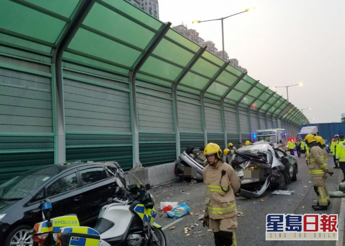 意外中,七人车上两男不治,死因庭今作裁决,死因裁判官周慧珠裁定2人死于意外。 资料图片