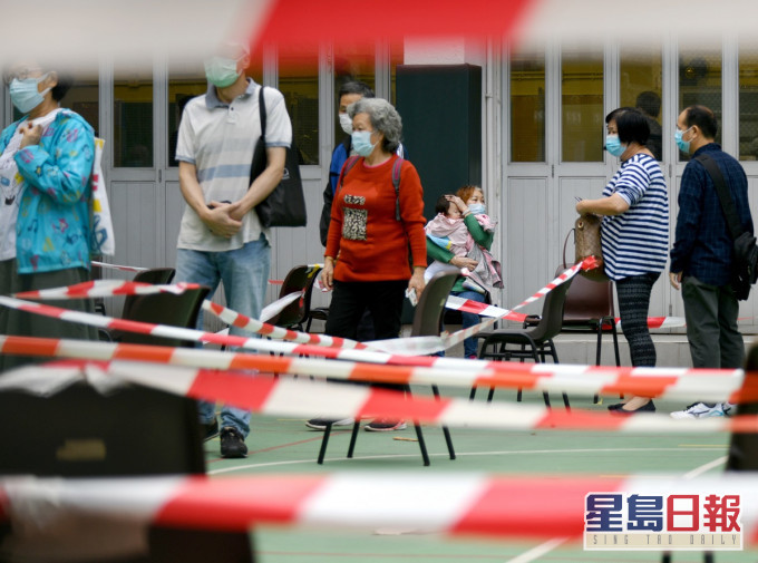 油麻地梁显利社区检测中心情况。资料图片