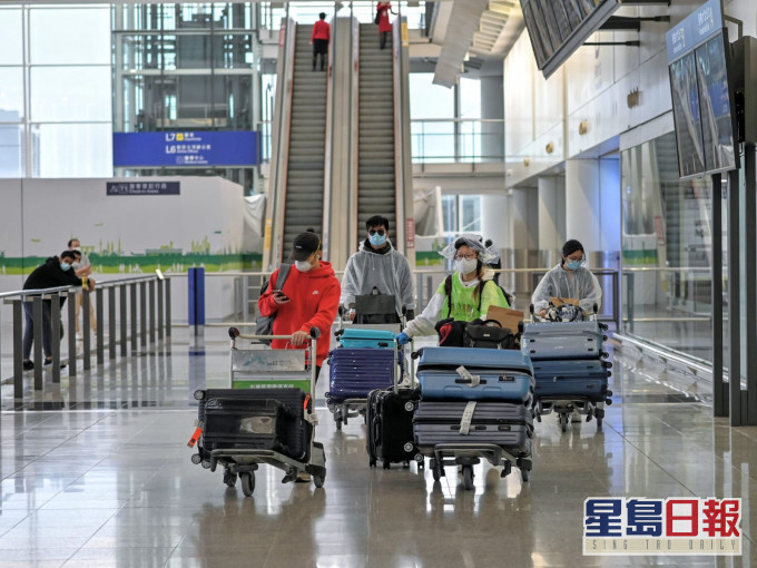 海外入境旅客。資料圖片