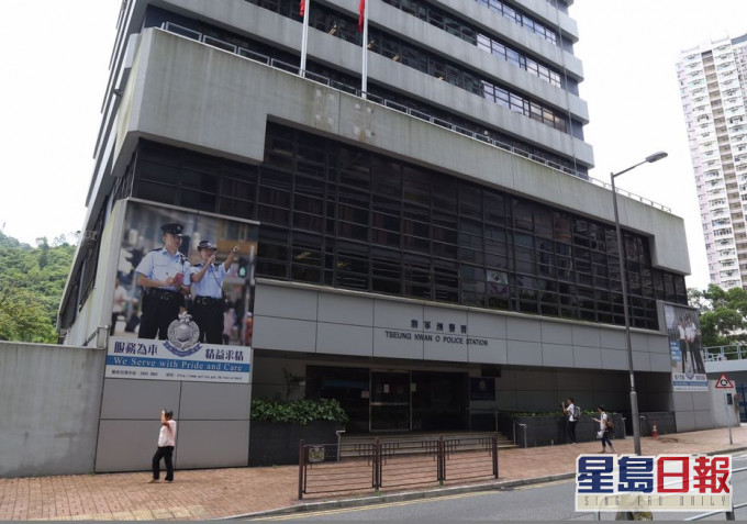 將軍澳警署。資料圖片