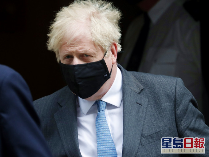 英國首相約翰遜。AP圖片