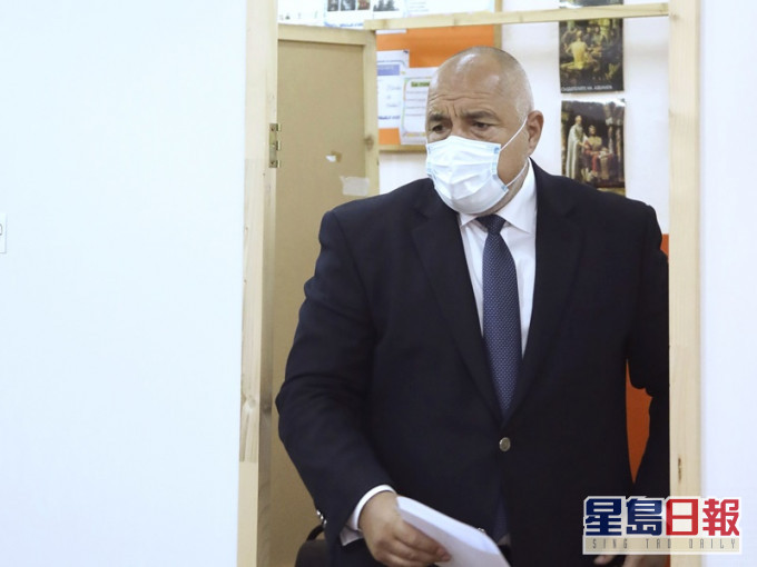 鮑里索夫領導的中間偏右歐洲發展公民黨勝券在握。AP