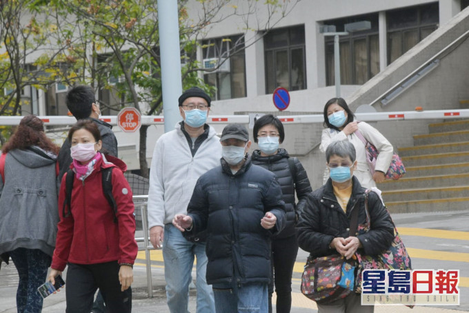 市民戴口罩防疫。資料圖片