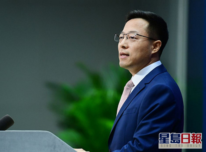 外交部發言人趙立堅。外交部網頁圖片