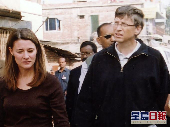 蓋茲夫婦宣布離婚,與夫人梅琳達結束27年的婚姻,萬億財產分配成關注。AP資料圖片