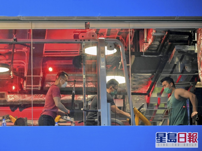 計劃為每所合資格的健身中心提供一筆過50,000元的資助。資料圖片