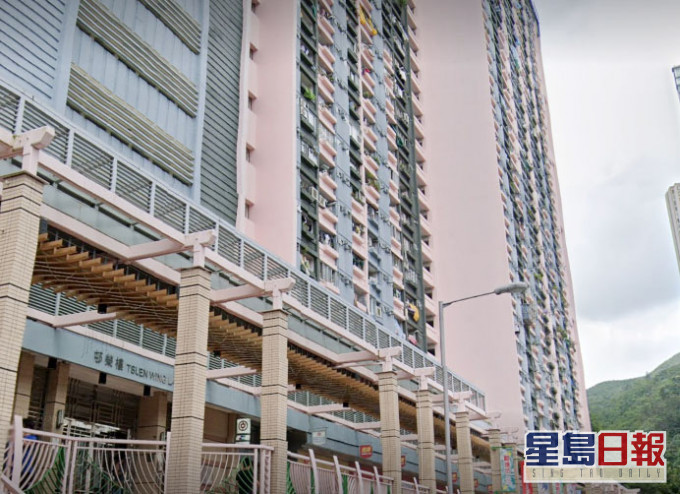 勵德邨邨榮樓。 網圖