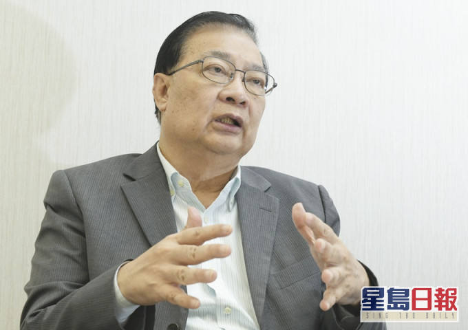 谭耀宗称早已预料被制裁。资料图片