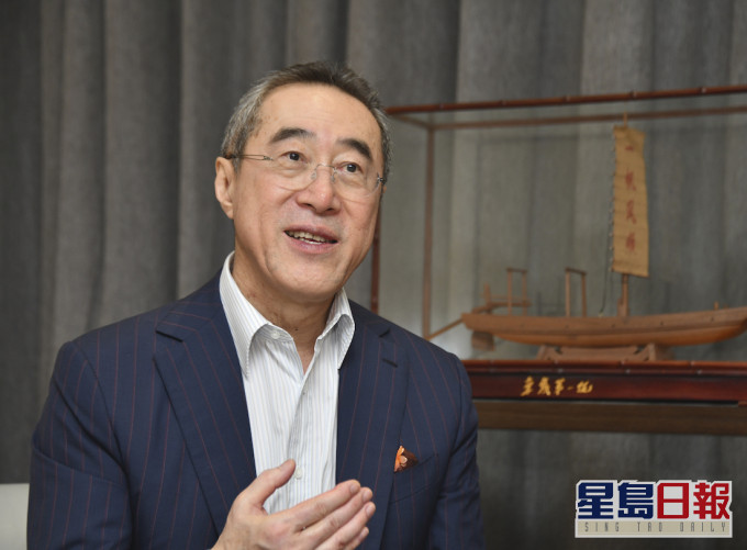 香港江苏社团总会会长唐英年。资料图片