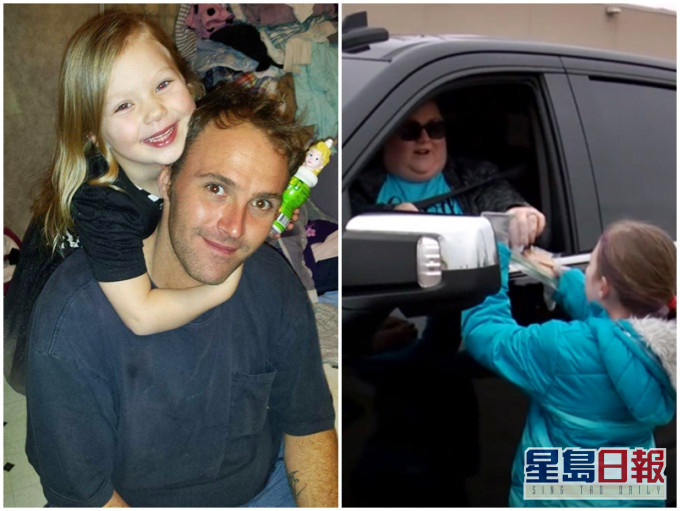 9歲的Kaylei Miller月初失去父親,決定和媽媽做烘焙糕點出售,籌集父親的葬禮費用。網圖