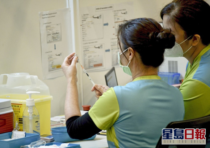 政府最新提出「疫苗气泡」概念,吸引更多市民接种疫苗。资料图片