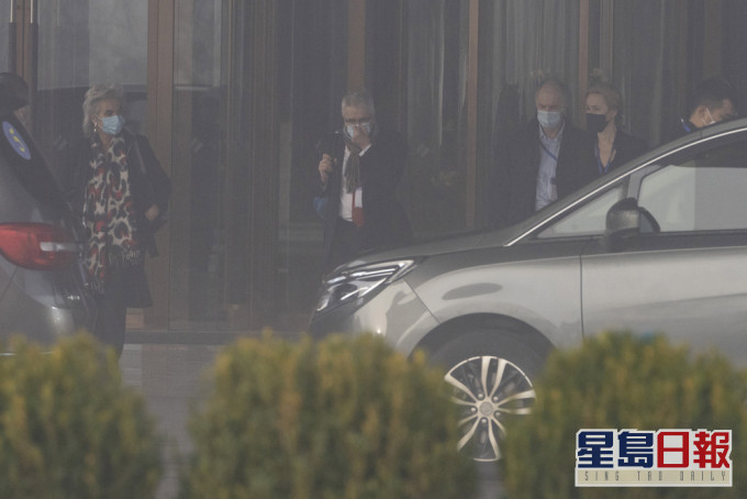 世衛病毒溯源國際專家組到訪武漢病毒研究所。AP圖片