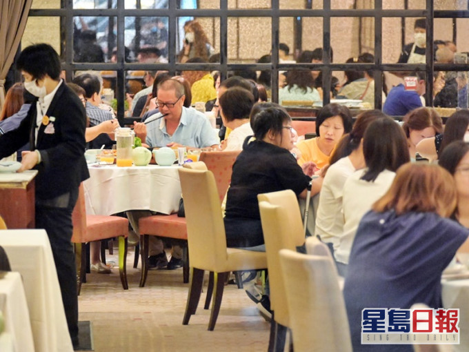 食肆獲豁免不設人數限制。資料圖片