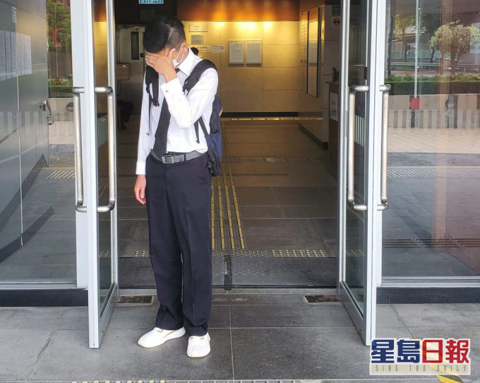 被告梁緯綸。 陳子豪攝