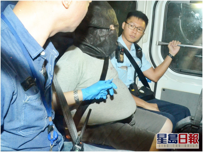 被告犯案後被捕。資料圖片